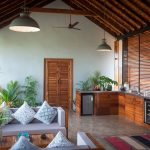 Luxury Villa Hotel Arka at Coco Shambhala Sindhudurg signifies the splendour of the sun and embraces the natural light and settings in its open living pavilion the most.